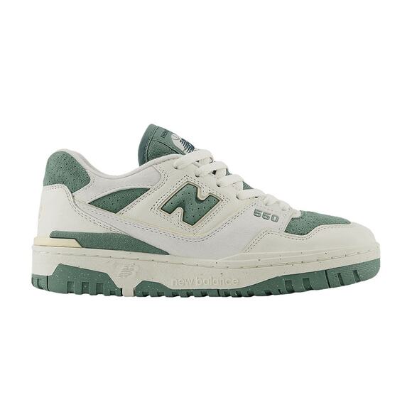 New Balance Shoes - New Balance 550 WMNS Sea Salt / Dark Juniper